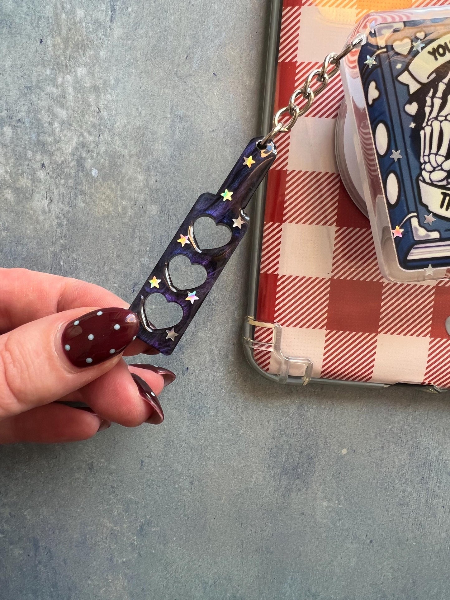 You had me at trigger warnings device grip - Dark romance reader accessories