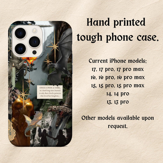 Fantasy romance I Phone case - Book lover phone case accessories