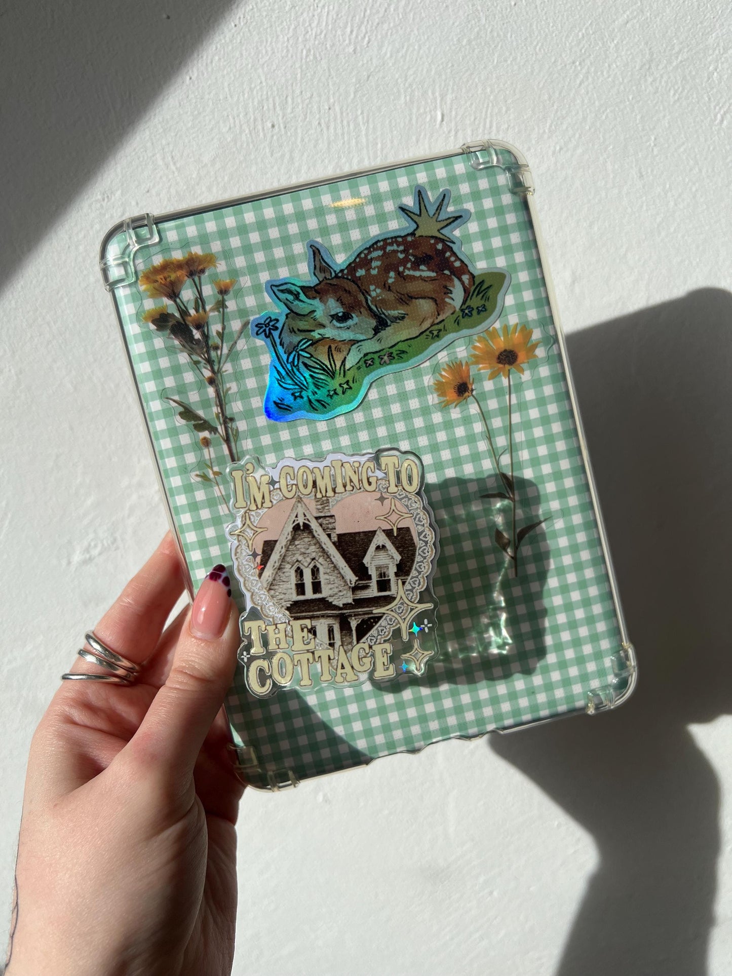 I'm Coming To The Cottage device grip - Hocky romance reader accessories