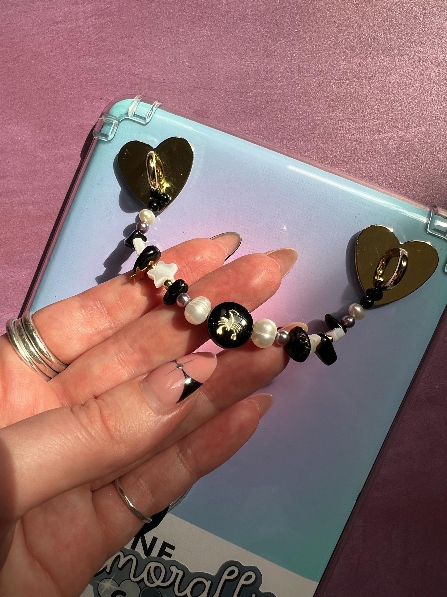 Star sign kindle charm custom - Custom star sign reading accessories